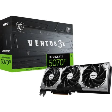MSI GeForce RTX 5070 Ti 16G VENTUS 3X OC NVIDIA