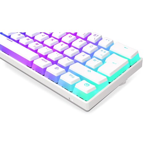 ENDORFY Thock Compact Wireless Pudding Onyx White, Gaming-Tastatur