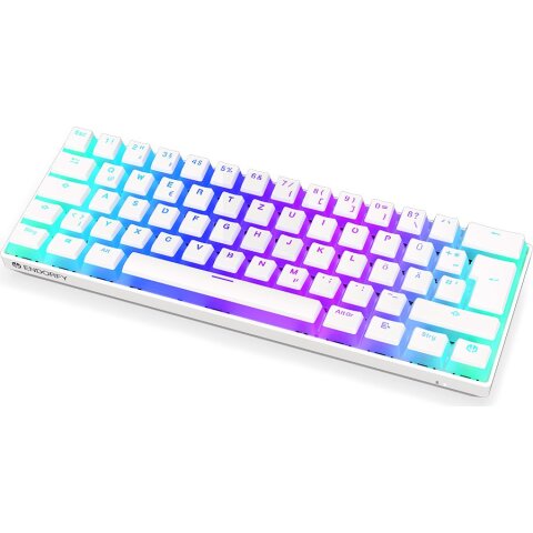 ENDORFY Thock Compact Wireless Pudding Onyx White, Gaming-Tastatur