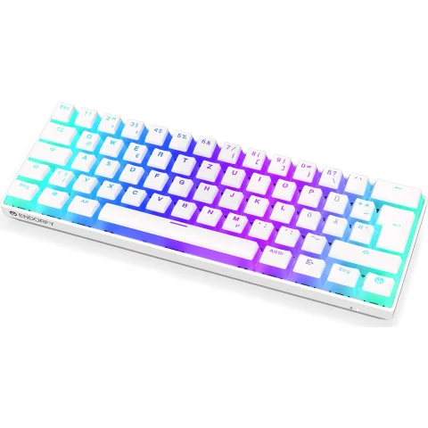 ENDORFY Thock Compact Wireless Pudding Onyx White, Gaming-Tastatur