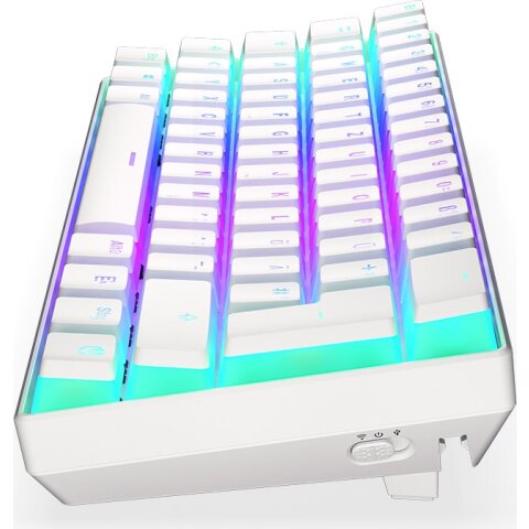 ENDORFY Thock Compact Wireless Pudding Onyx White, Gaming-Tastatur