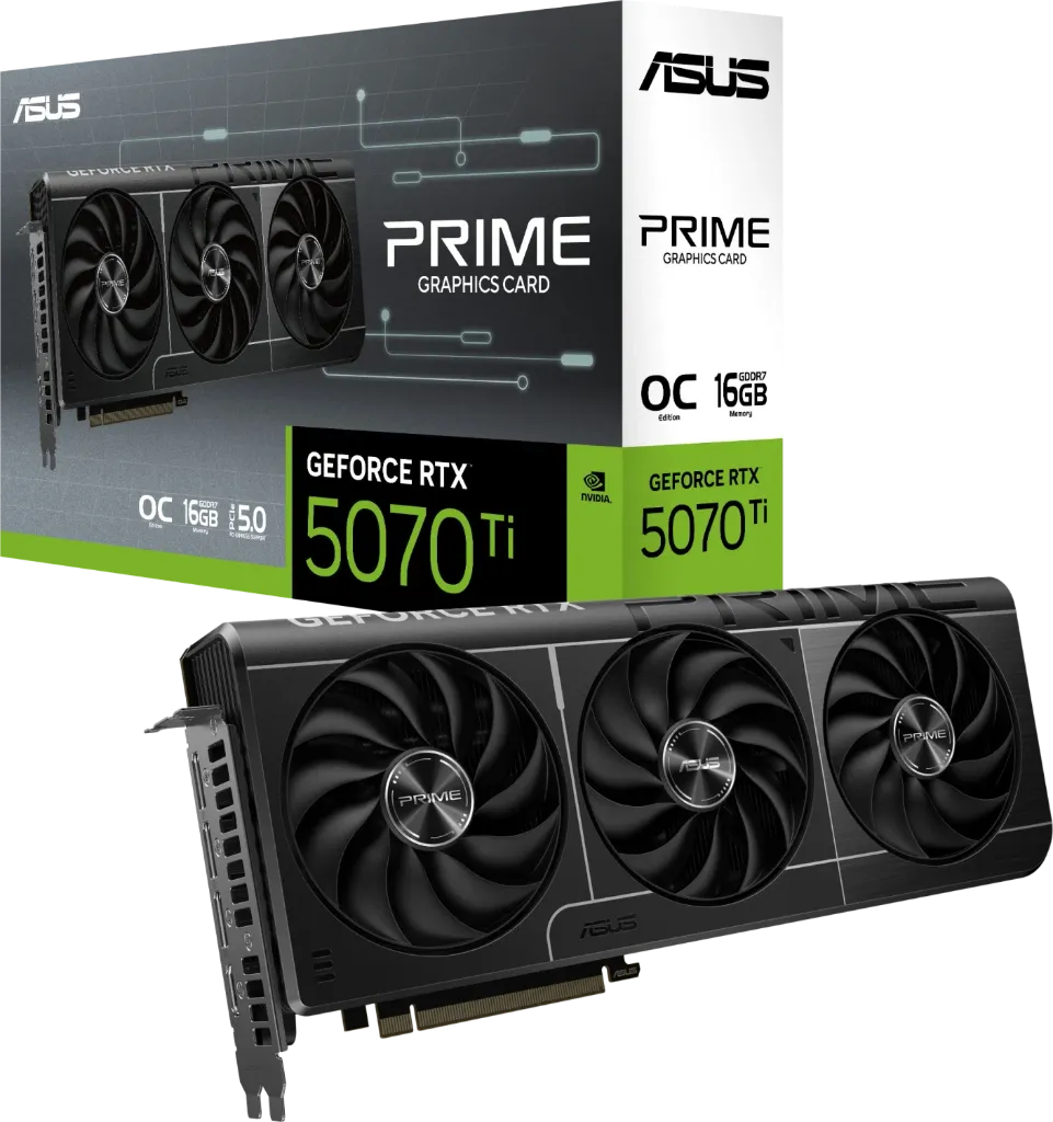 ASUS Prime GeForce RTX 5070 Ti OC